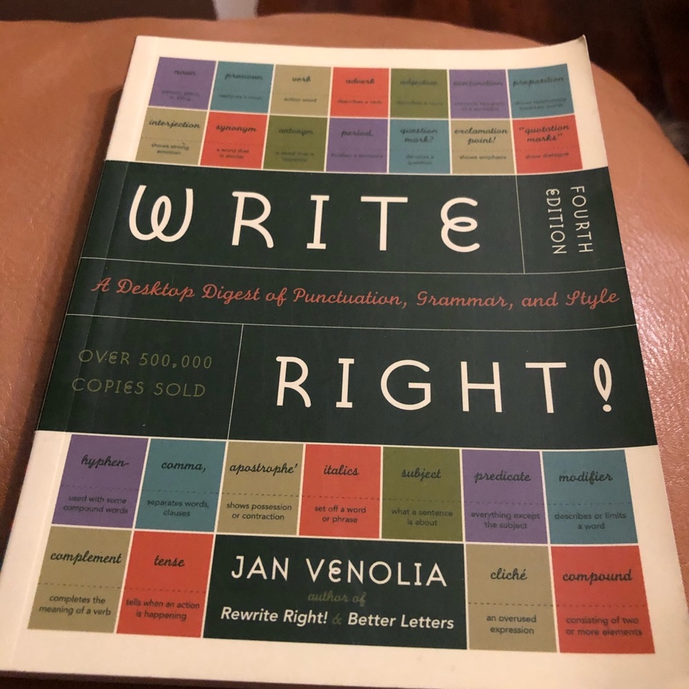 ✍️ Write Right 4th edition by Jan Venolia